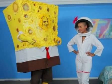 Губка Боб квадратные штаны дал в рот белке Sandy - Spongebob XXX